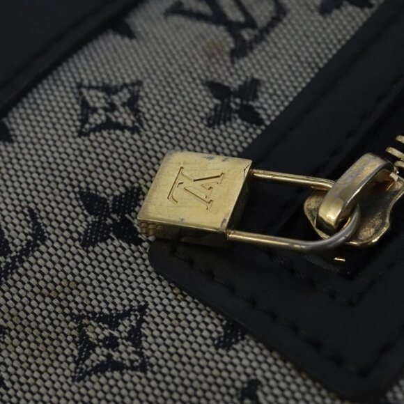 LOUIS VUITTON Monogram Mini Sac Catherine Hand Bag Navy - Picture 6 of 16